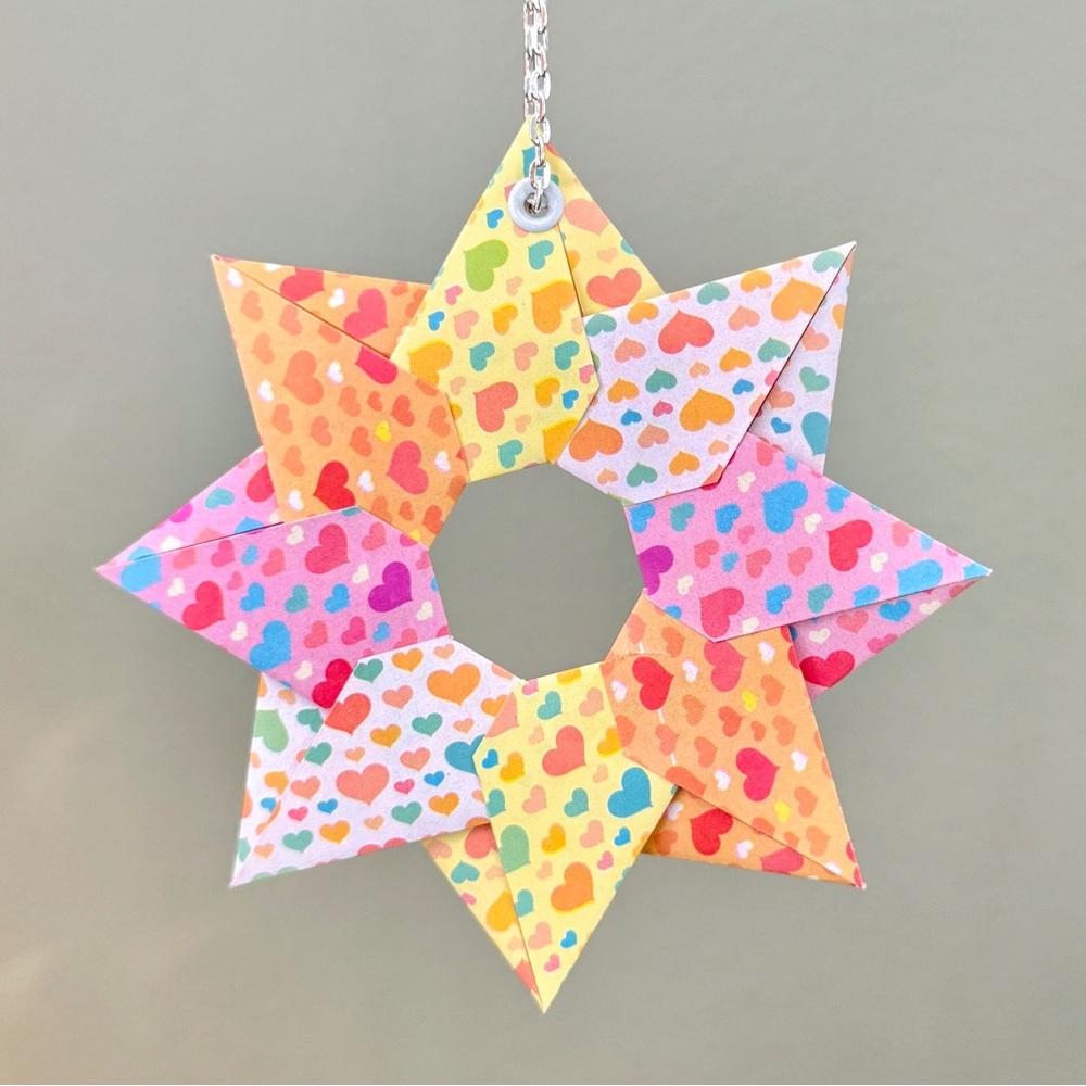 Origami Ornament #S09 - Small Star